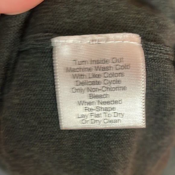 Jos A Banks men’s merino wool 1/4 zip pullover sweater size large - Picture 5 of 8